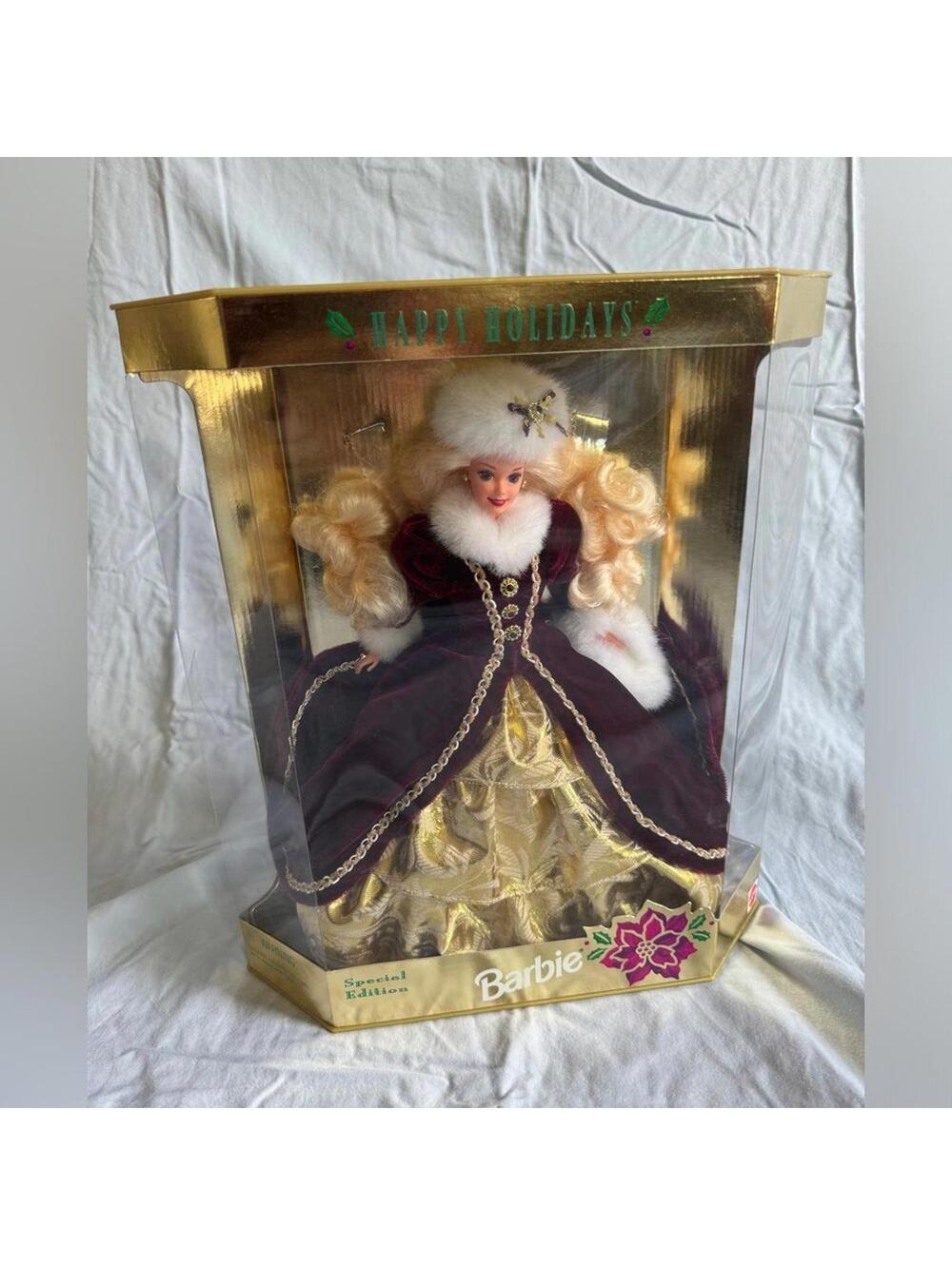 Barbie 1996 Happy Holidays Limited Edition Collector Doll NWT OS